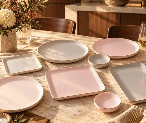 Light Luxury Ceramic Tableware Couple Tableware featured in How to Style a Dining Table Between Meals