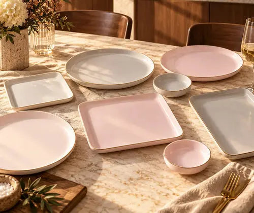 Light Luxury Ceramic Tableware Couple Tableware featured in How to Style a Dining Table Between Meals