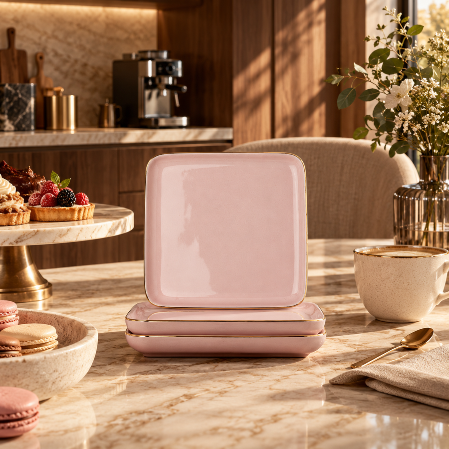 Light Luxury Ceramic Tableware Couple Tableware featured in How to Create a Coffee and Dessert Station for a Dinner Party