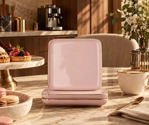 Light Luxury Ceramic Tableware Couple Tableware featured in How to Create a Coffee and Dessert Station for a Dinner Party