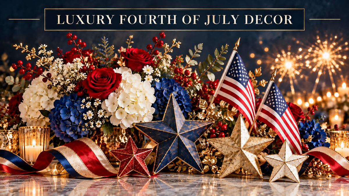 Luxury 4th of July Decor