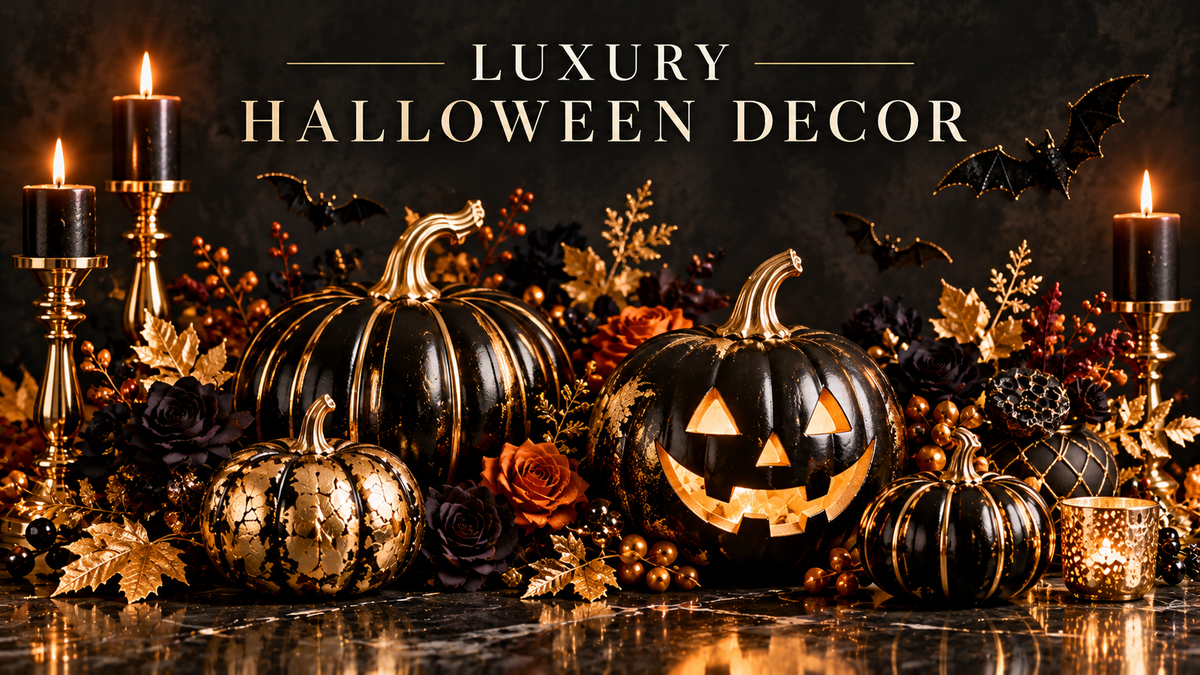 Luxury Halloween Decor