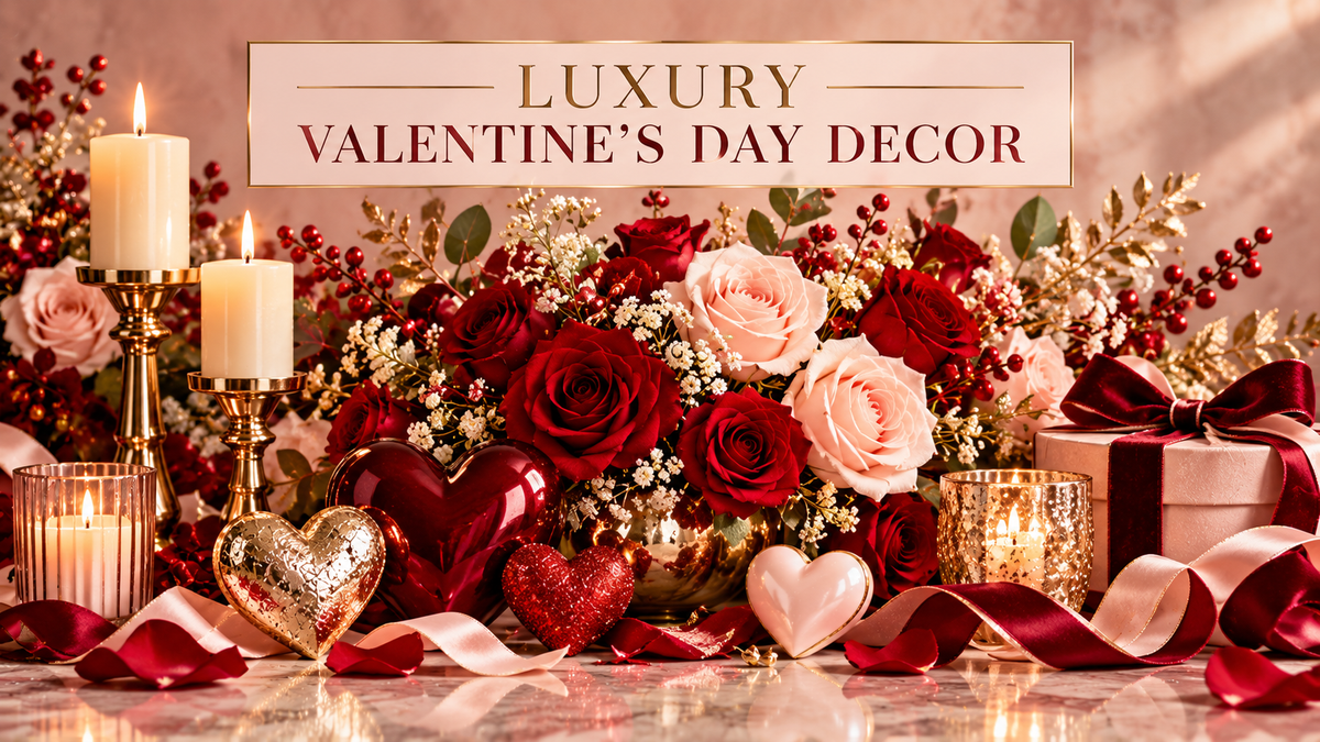 Luxury Valentine's Day Decor