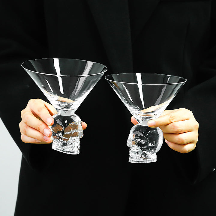 Skull Personality Juice Cocktail Glass